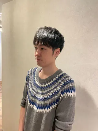 ショート メンズ 植原 遥夏のヘアスタイル