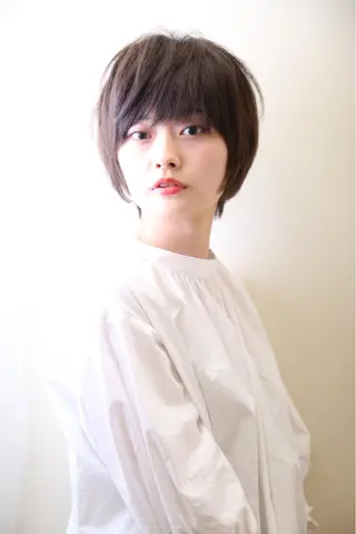 ショート カラー キッズ 野崎 ひかりのヘアスタイル