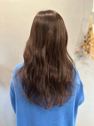 ロング カラー K Harukaのヘアスタイル