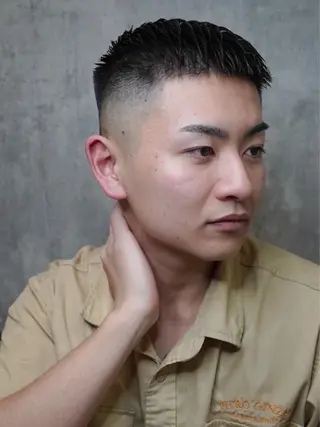 メンズ 飯田 美海のヘアスタイル
