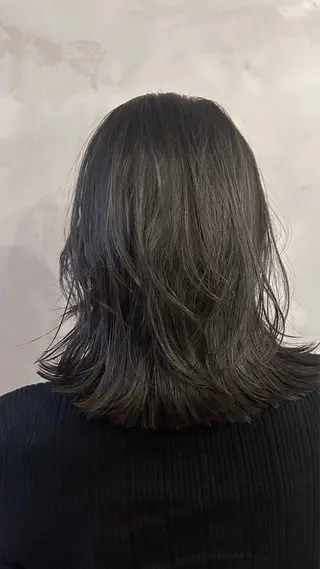 ミディアム カラー 🌿ボブ パーマ高橋啓太🌿のヘアスタイル