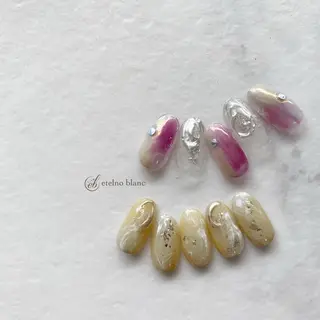 ネイル etelno blanc中目黒のネイルデザイン