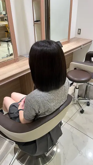 ミディアム 髪質改善/美髪矯正 🫧山本勇輝🫧のヘアスタイル