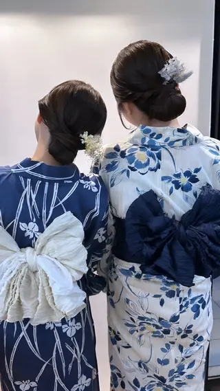 ヘアアレンジ mio/【日本橋】 パーマモデルのヘアスタイル