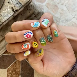 ネイル NEW WORLD所属・MIZUKI 🌏NEWWORLDのネイルデザイン