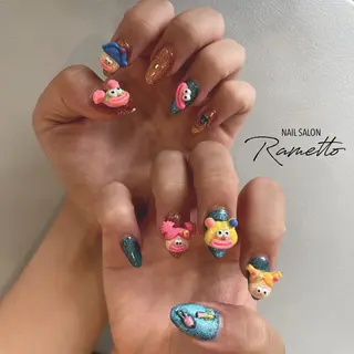 ネイル NAILSALON Ramettoのネイルデザイン