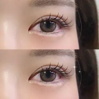 マツエク・マツパ CreBiA🤍 小栗ななかのマツエク・マツパデザイン