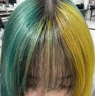 ミディアム カラー ちょめ/八王子 ZEST emuのヘアスタイル