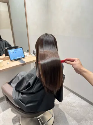 ロング SALOWIN 栄３丁目店所属・福田 修平💎 髪質改善/美髪矯正のヘアスタイル