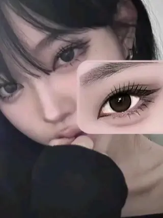 マツエク・マツパ Aimi / 透明感 束感デザイン☠️のマツエク・マツパデザイン