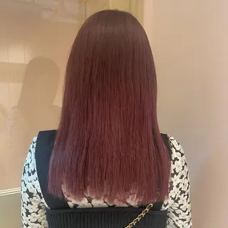ロング マホ/日吉/髪質改善 /レイヤー/ガーリーのヘアスタイル