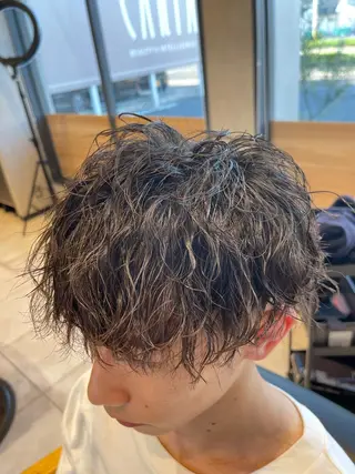 メンズ ✨愛知県初アイロン パーマ/ 瀬見井✨のヘアスタイル