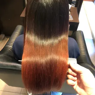 ロング 心斎橋 美髪職人　近江のヘアスタイル
