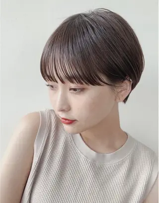 ショート 岡部 ひな/銀座のヘアスタイル