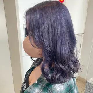 ミディアム カラー Blanche by artina川崎店所属・ゆう🫧 透明感/ハイトーンのヘアスタイル