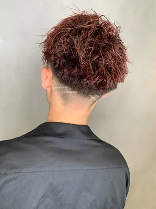 メンズ 吹田 駿 髪質改善縮毛矯正のヘアスタイル