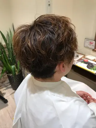 パーマ 進 詩織のヘアスタイル