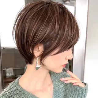 ショート カラー LAVEL 代表 住吉　創のヘアスタイル