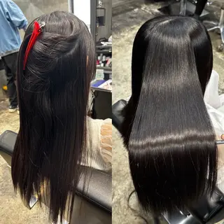 ロング 川尻 竜正のヘアスタイル