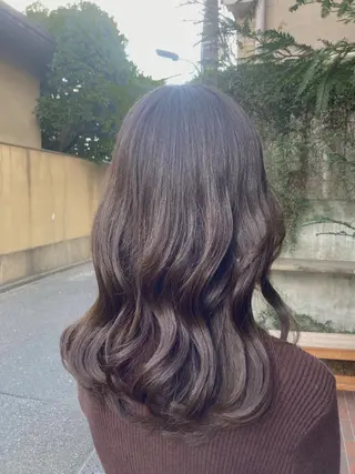 セミロング カラー メンズ/スパイキー ショート/isseyのヘアスタイル