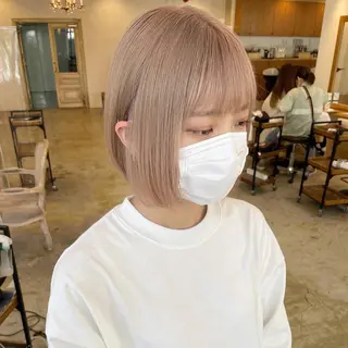 ショート カラー 北田 美琴 / 柔らかいカラーのヘアスタイル