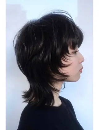 ミディアム パーマ 🌙レイヤーカット 🌙/HI naのヘアスタイル