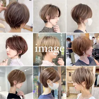 ショート マツオ イヨリのヘアスタイル