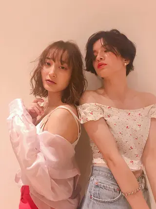 ミディアム 艶髪/モテヘア🎀 MIHOのヘアスタイル