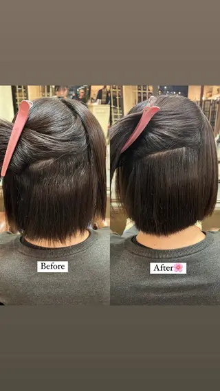 ミディアム Belle 並木通り店所属・rena/ パーマ/カラーのヘアスタイル