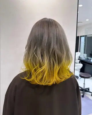 ミディアム hair＆makeEARTH前橋店所属・上村 菜月のヘアスタイル