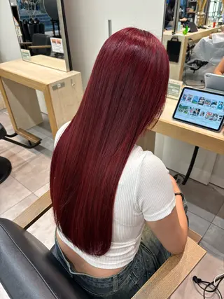 ロング 🥀暖色系カラー🥀 本厚木/けんすけのヘアスタイル