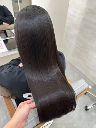 ロング 髪質改善&ヘアケア 永山若奈のヘアスタイル