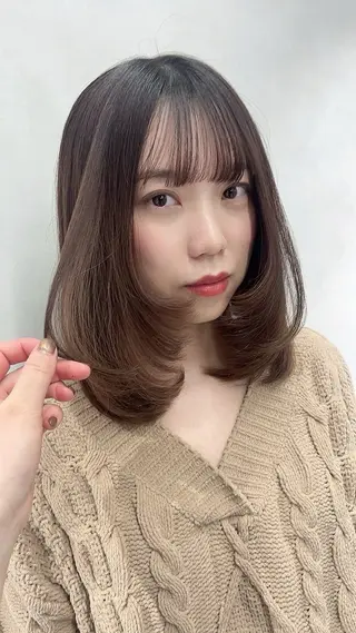 ミディアム Mai🍀西梅田 メンズカットモデルのヘアスタイル