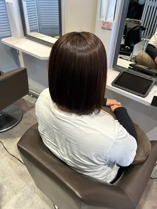 ミディアム SUGAR/ソウ モデル募集中‼︎のヘアスタイル