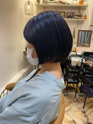 ショート ボブ韓国風レイヤー 髪質改善/畠中ケントのヘアスタイル