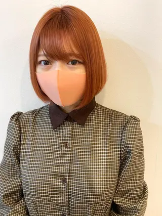 ミディアム Zina西新 井上貴幸のヘアスタイル