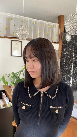 カラー hair art OZ所属・カラーモデル募集🩰 Abe Amiのヘアスタイル