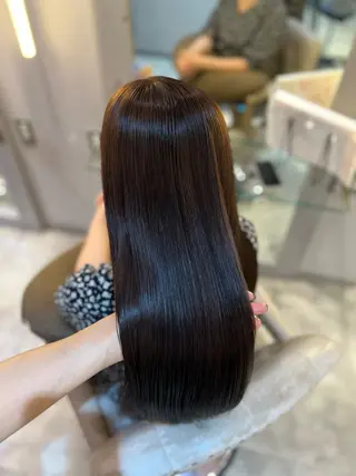 セミロング 🤍艶髪韓国ヘア🤍 Rikoのヘアスタイル