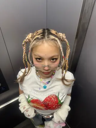 カラー W-TOKYO所属・*:｡. sayaka･*:.のヘアスタイル