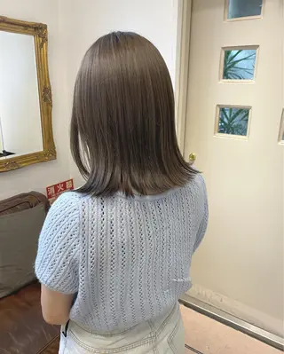 ミディアム カラー Rio 渋谷のヘアスタイル