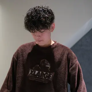 パーマ メンズ BELO MAN所属・BELO MAN吉川 大貴のヘアスタイル