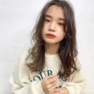 ロング カラー Sana / 韓国ヘア / カラーのヘアスタイル