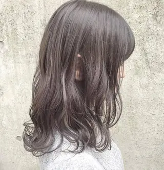 ミディアム カラー 小沼采唯👧🏼 海好きオヌちゃんのヘアスタイル