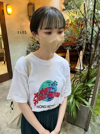 ショート 金田 夏野のヘアスタイル