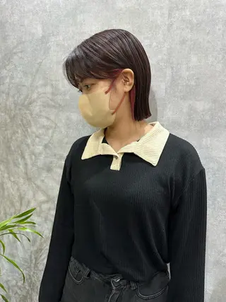 ショート C’LD hair produce /シールドヘア所属・モテ髪/ボブ/ショー ト/アダチフウトのヘアスタイル