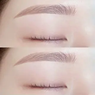 アイブロウ Une fleur MICO🩶のマツエク・マツパデザイン