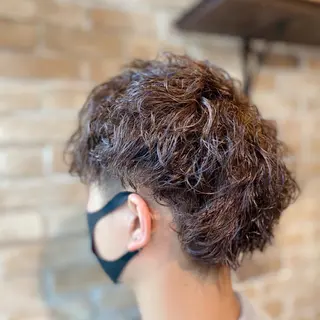 パーマ メンズ Re.ly所属・🦄Re.ly代表 灰野壮🦄のヘアスタイル