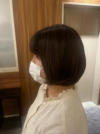 ショート 田内 満里奈のヘアスタイル