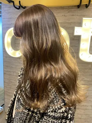 セミロング カラー 遠藤沙也加 /レイヤーカットのヘアスタイル