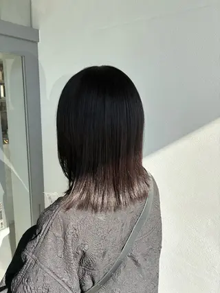 ミディアム カラー ✨ハイトーン/暗髪/ ハイライト/松岡✨のヘアスタイル